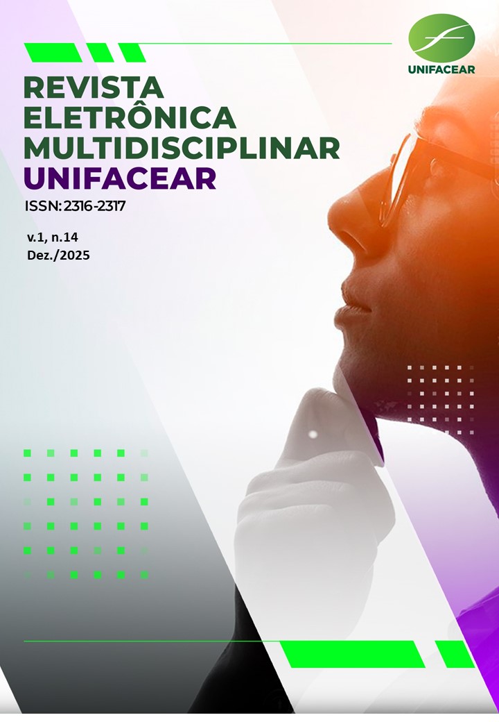 					Visualizar v. 1 n. 14 (2025): Revista Eletrônica Multidisciplinar Unifacear
				